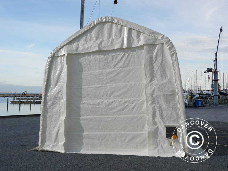 Telthall Oceancover 5,5x15x4,1x5,3m, PE, Hvit - Image 15