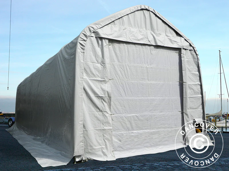 Telthall Oceancover 5,5x15x4,1x5,3m, PVC, Hvit - Image 3