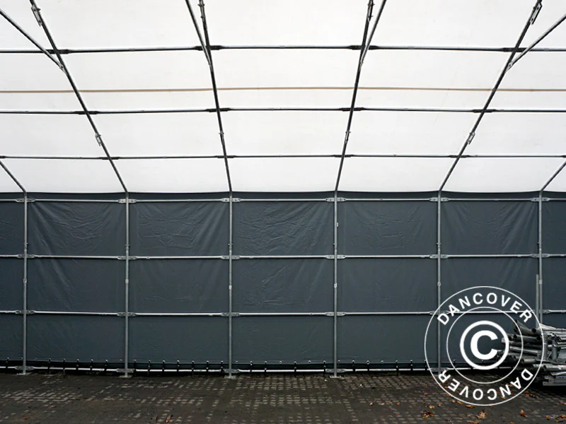 Telthall Titanium 7x14x2,5x4,2m, Hvit/Grå - Image 10