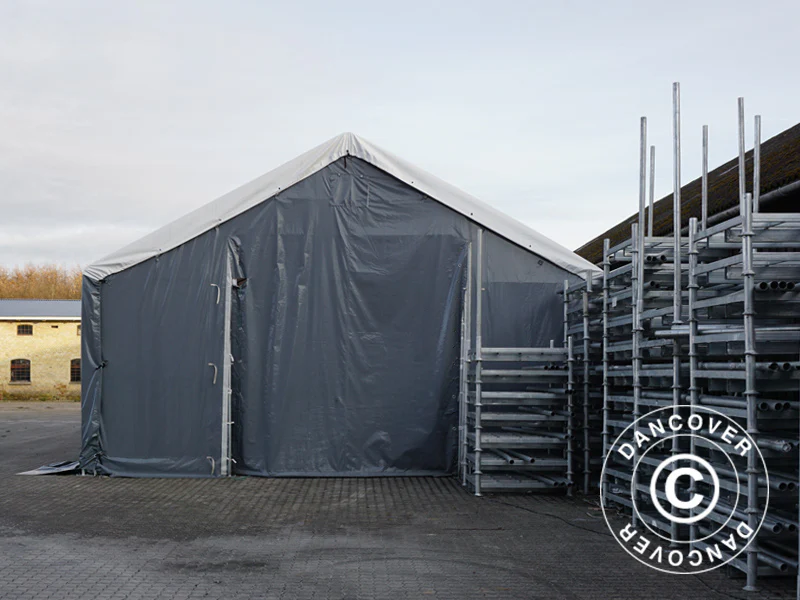 Telthall Titanium 7x14x2,5x4,2m, Hvit/Grå - Image 12