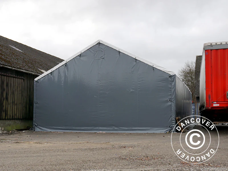Telthall Titanium 7x7x2,5x4,2m, Hvit/Grå - Image 3