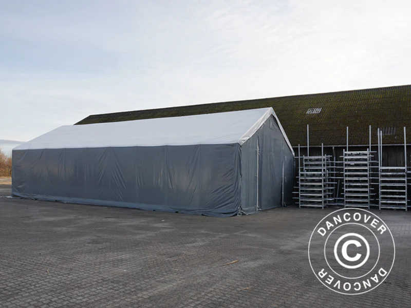 Telthall Titanium 8x16,2x3x5m, Hvit/Grå - Image 4