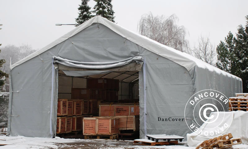 Telthall Titanium 8x18x3x5m, Hvit/Grå - Image 22