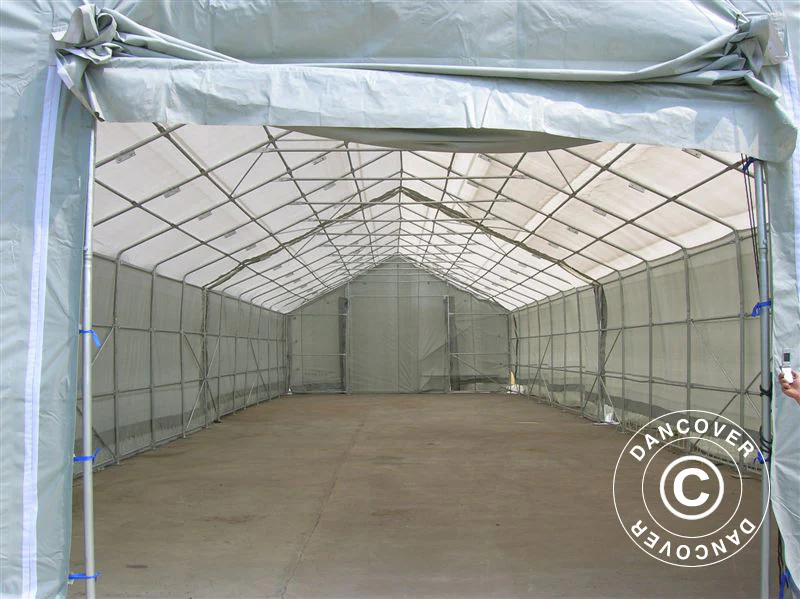 Telthall Titanium 8x18x3x5m, Hvit/Grå - Image 23