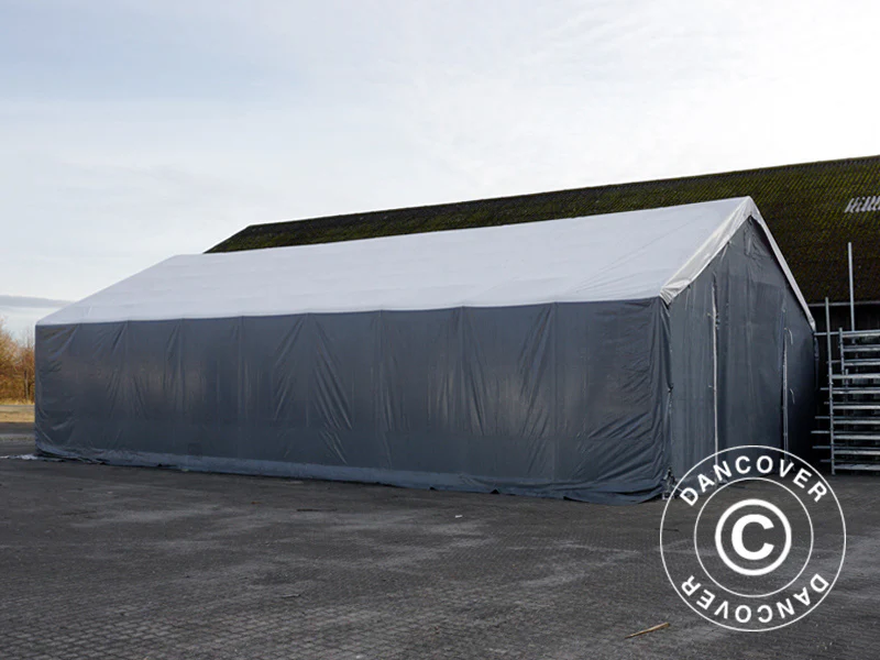 Telthall Titanium 8x27x3x5m, Hvit/Grå - Image 11