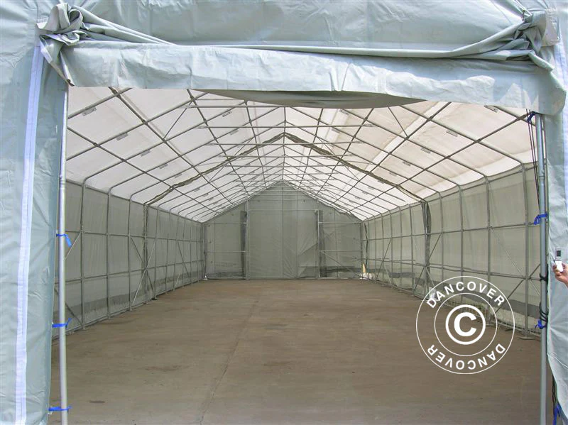 Telthall Titanium 8x27x3x5m, Hvit/Grå - Image 22