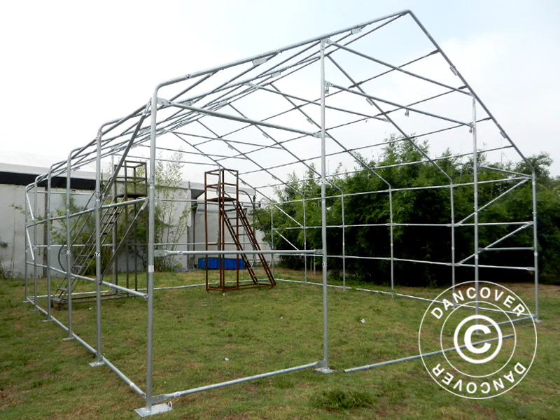 Telthall Titanium 8x9x3x5m, Hvit/Grå - Image 19