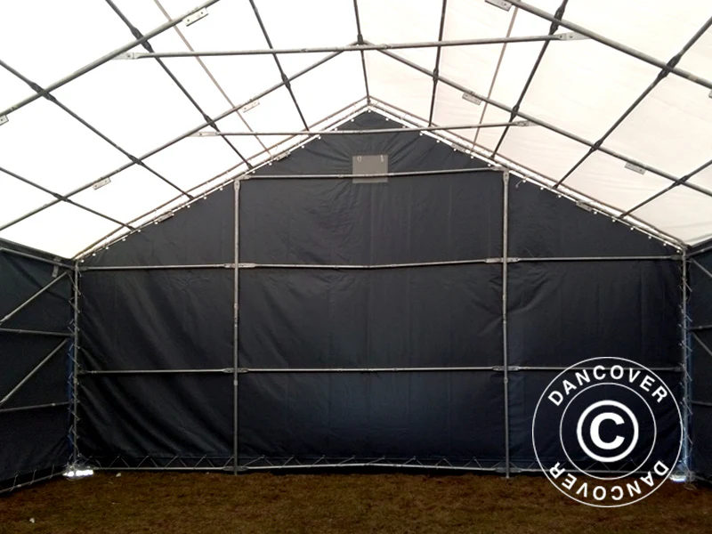 Telthall Titanium 8x9x3x5m, Hvit/Grå - Image 22
