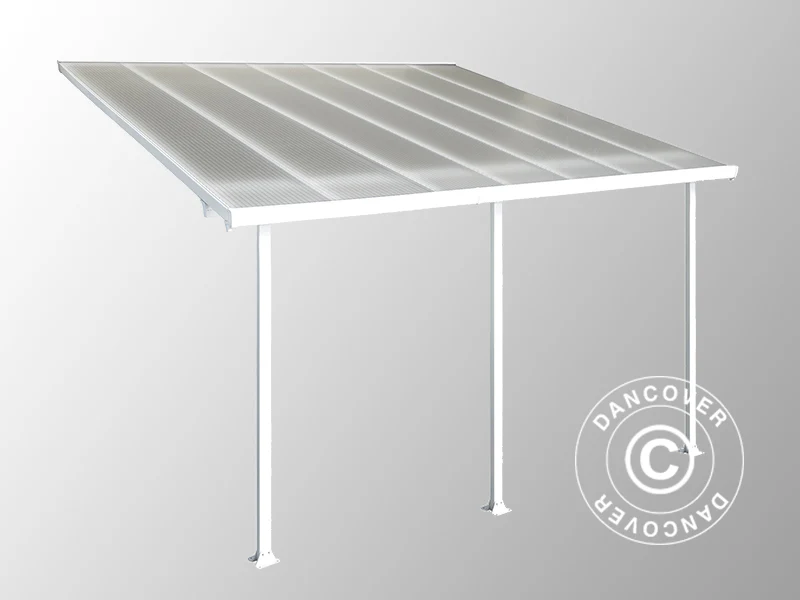 Terrassetak Feria, Palram/Canopia, 3x4,25m, Hvit - Image 6