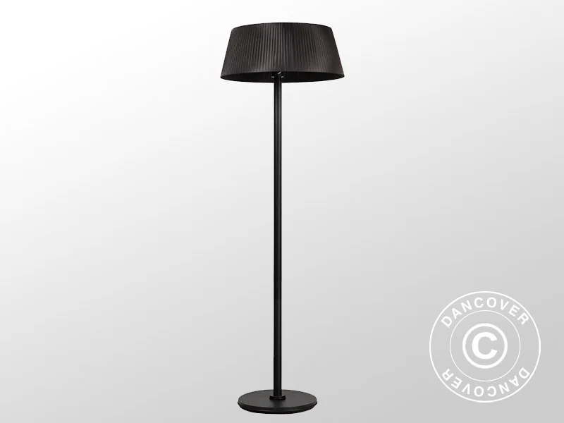 Terrassevarmer halogen IKEMA frittstående, 2000W, Svart - Image 4