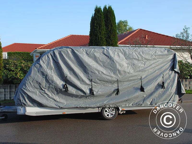 Trekk til caravan, 5,8x2,5x2,25m, Grå - Image 10