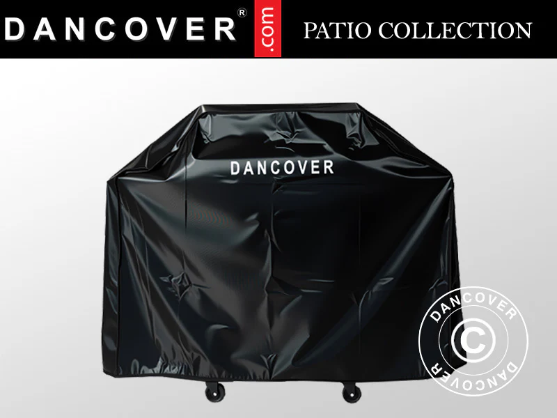 Trekk til Dancover BBQ-gassgrill, 53x123x112cm, Svart