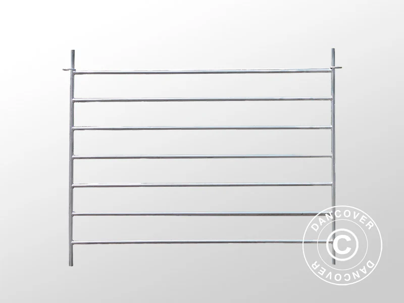 Utvidelse til dyreinnhegning, 1,5x1,22m, 2 stk., Sølv - Image 2