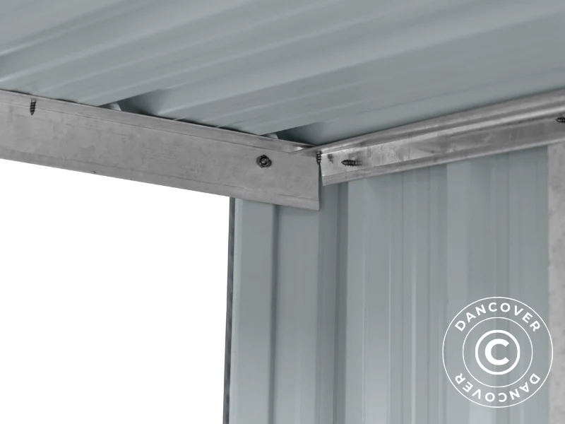 Vedskjul 2,17x0,89x1,54m, 1,93m2, ProShed®, Antrasitt - Image 4